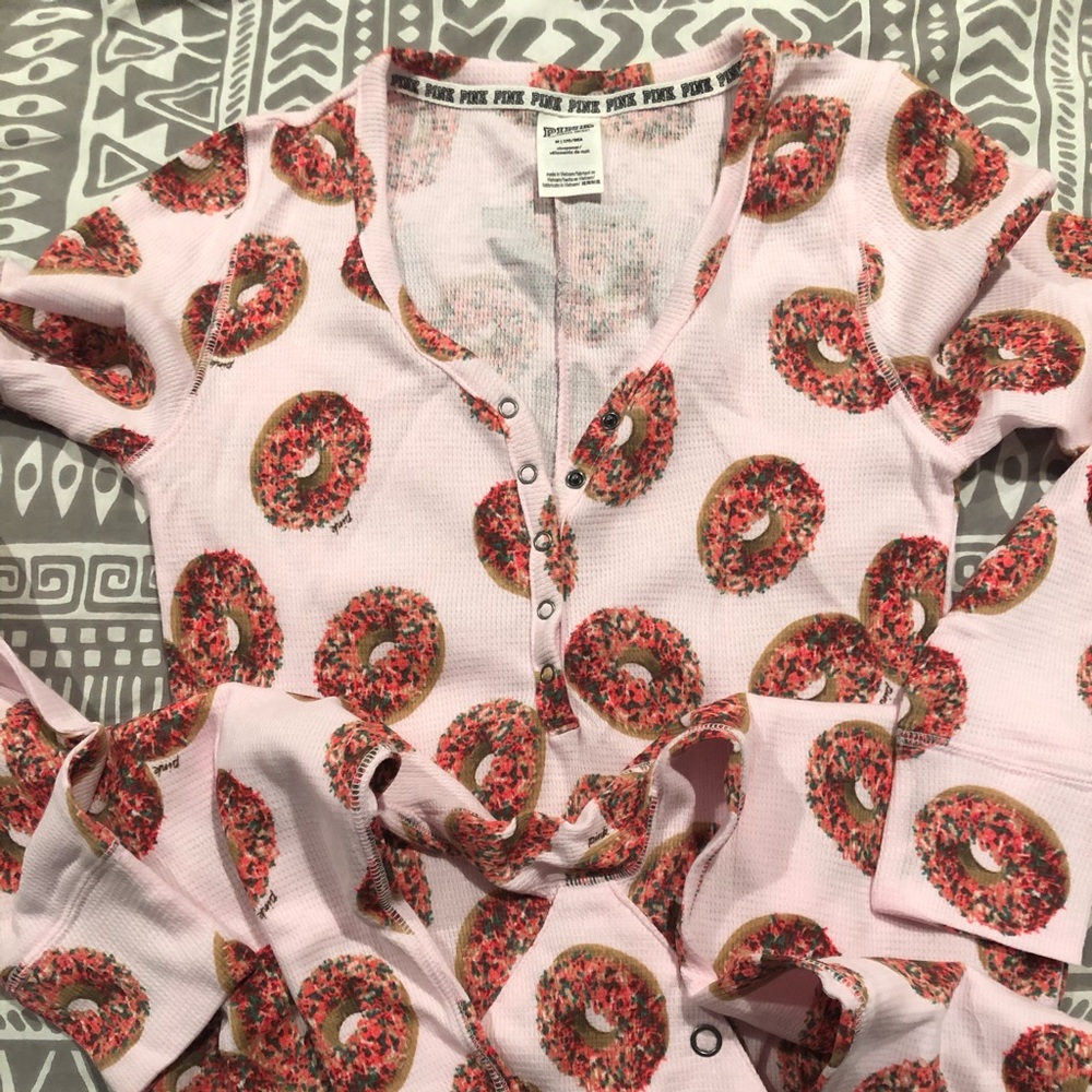 Victoria’s Secret PINK Donut Onesie NWOT